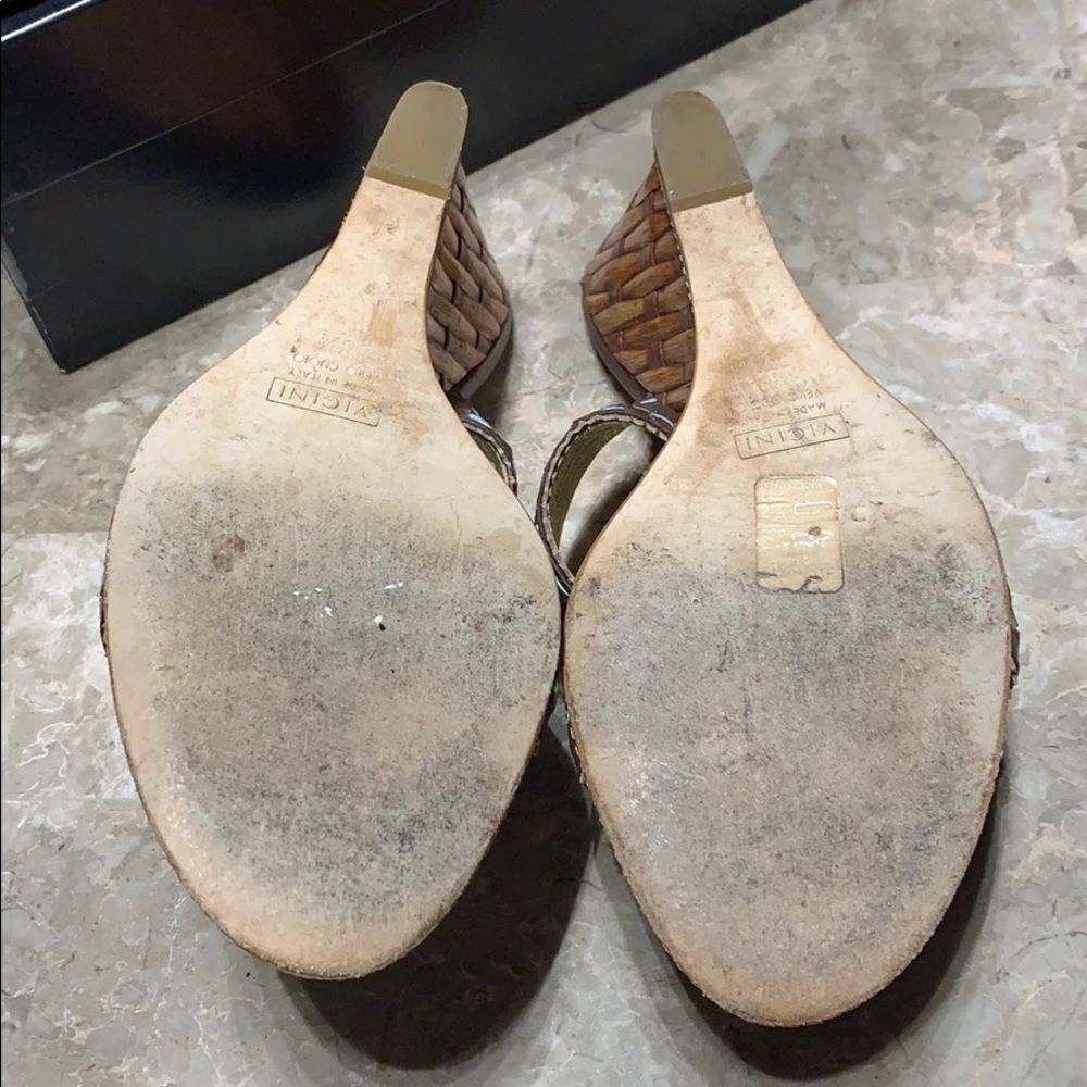 Giuseppe Zanotti Design brown sparkle sandals - Picture 9 of 10